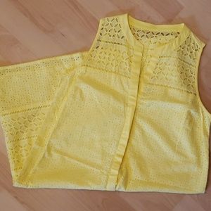 Loft Womens Dress sz 4 Yellow